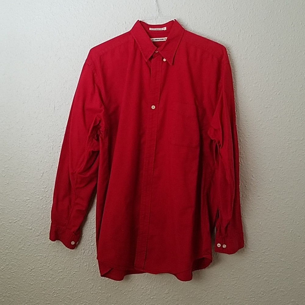 CLUB MONACO Shirt Red very casual and comfortable